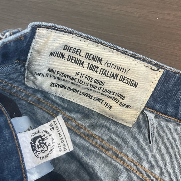 Diesel Jean 36W 32L likenew - Picture 4 of 4